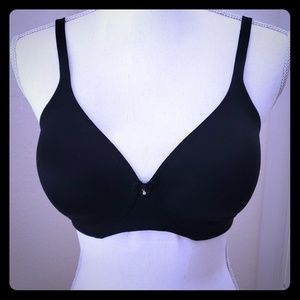 NWT Soma Embraceable Wireless Black Bra 36C